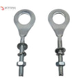 2Pcs Motorcycle Chain Tensioner Adjuster Iron Puller For Mini Bike 50cc-125cc CRF50 XR70 ATV Motorcycle Parts Accessories