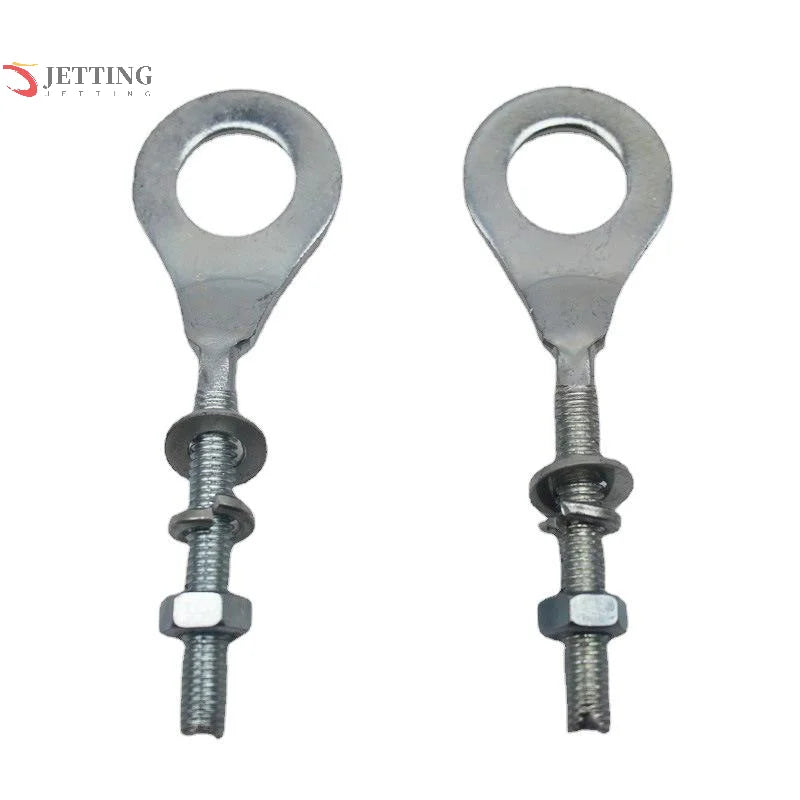 2Pcs Motorcycle Chain Tensioner Adjuster Iron Puller For Mini Bike 50cc-125cc CRF50 XR70 ATV Motorcycle Parts Accessories