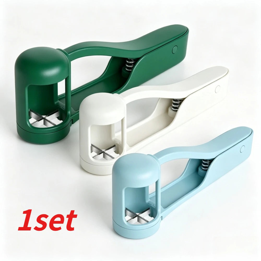Portable Multi-Fruit Splitter Durable Cherry Tomato Grape Cutter Kids Friendly Kitchen Accessory for Household Daily Use