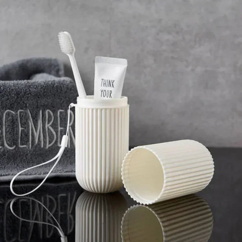 Travel Portable Toothpaste Toothbrush Holder Case - Protect Storage Box for Camping Dirt And Damage Prevention