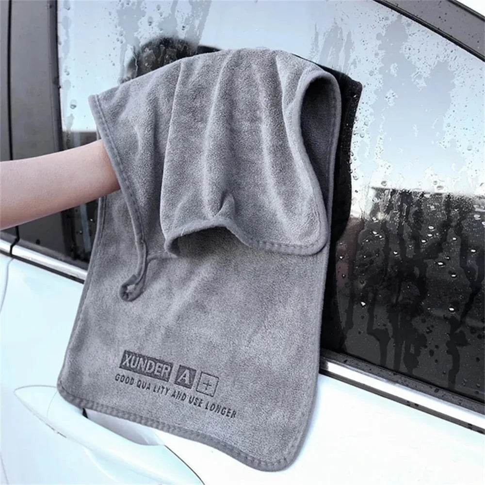 1PCS Ultra-fine Fiber Car Wash Towel Soft Cleaning Dry Cloth with Edge Sealing And Strong Water Absorption for Car Cleaning