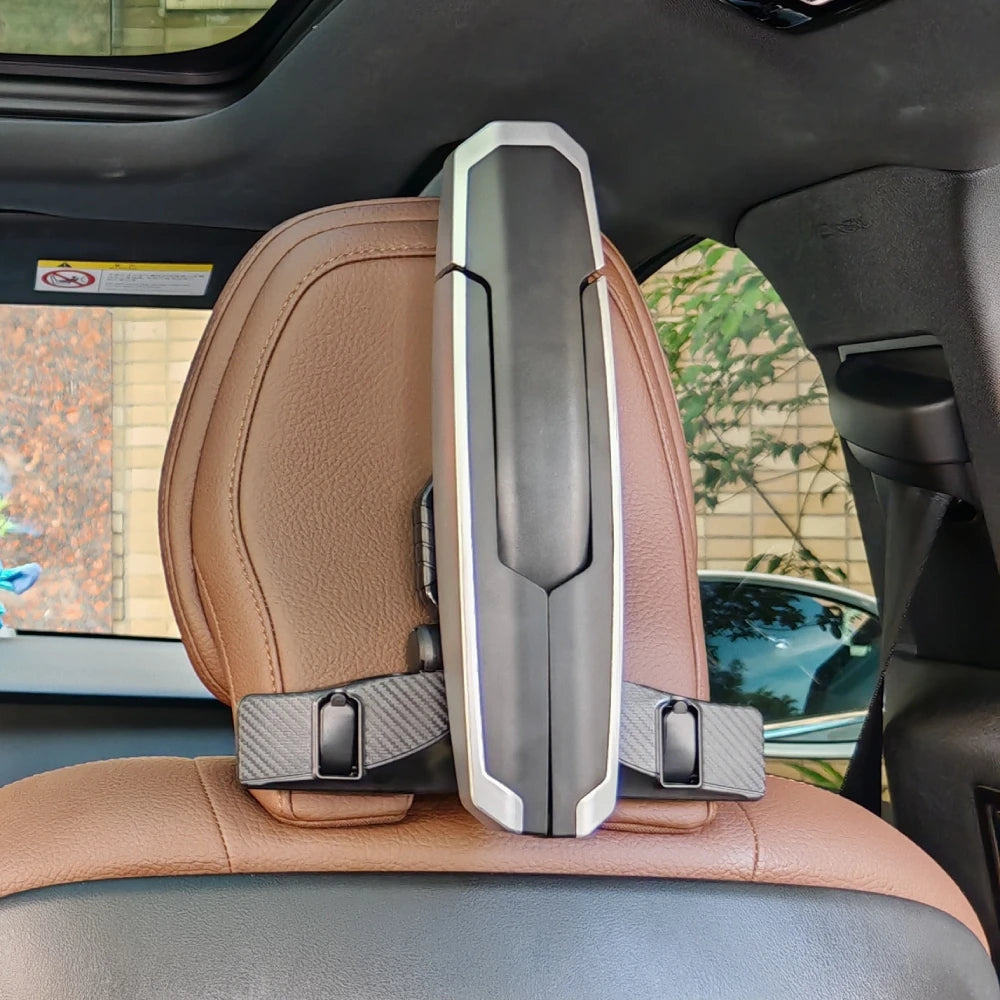 Car Coat Hanger For Volvo XC60 XC90 S60 V60 S90 V90 For Porsche Panamera Smart #3 Clothes Rack Suit Stand Bag Hook Shrankable