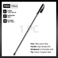 115g Ultra-Lightweight Trekking Poles Foldable 5-Sections Carbon Fiber Hiking Poles Sticks Walking Cane Outdoor Gear Equipment