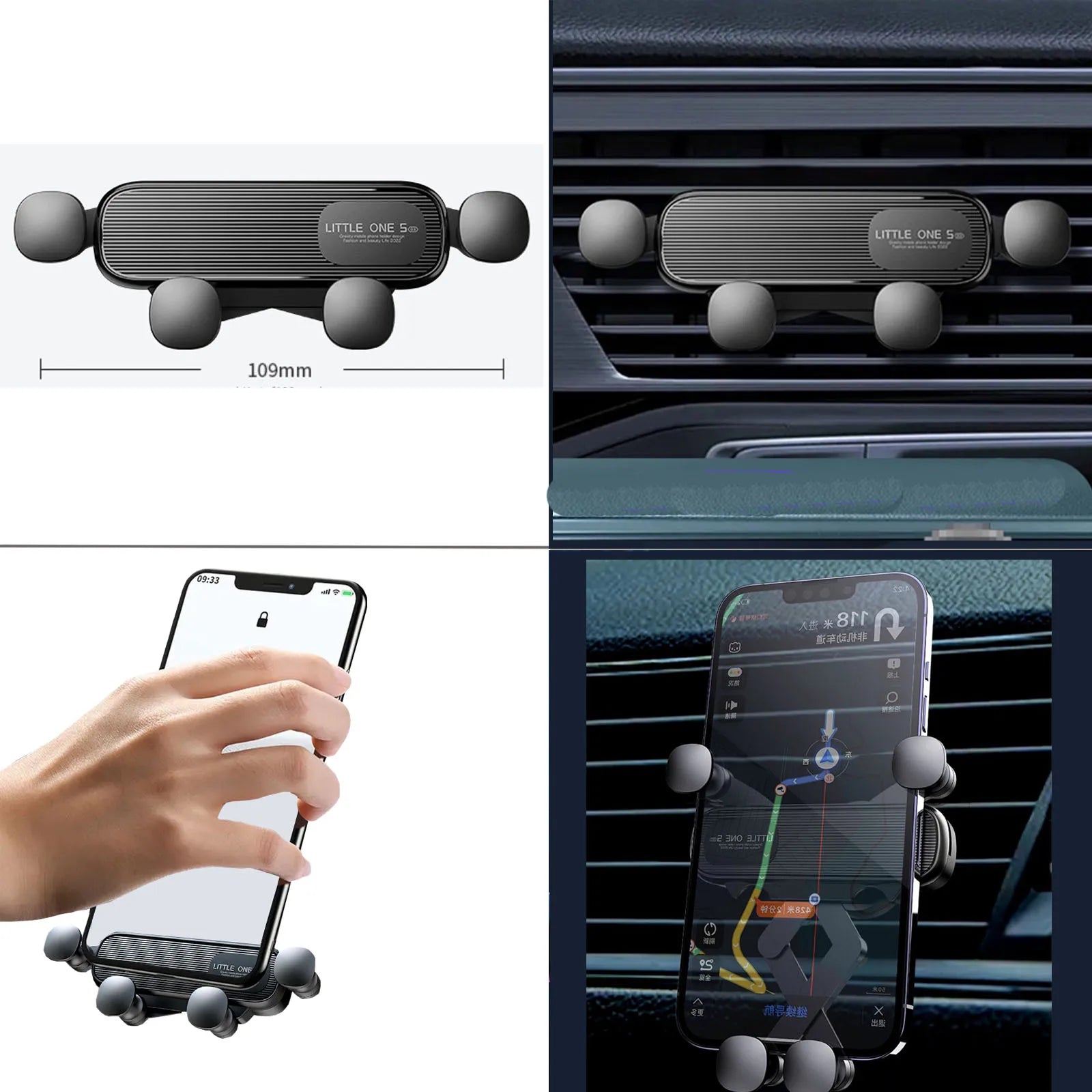 Car Phone Holder for Peugeot 3008 2021-2023 GPS Bracket Navigation Stand Auto Accessories