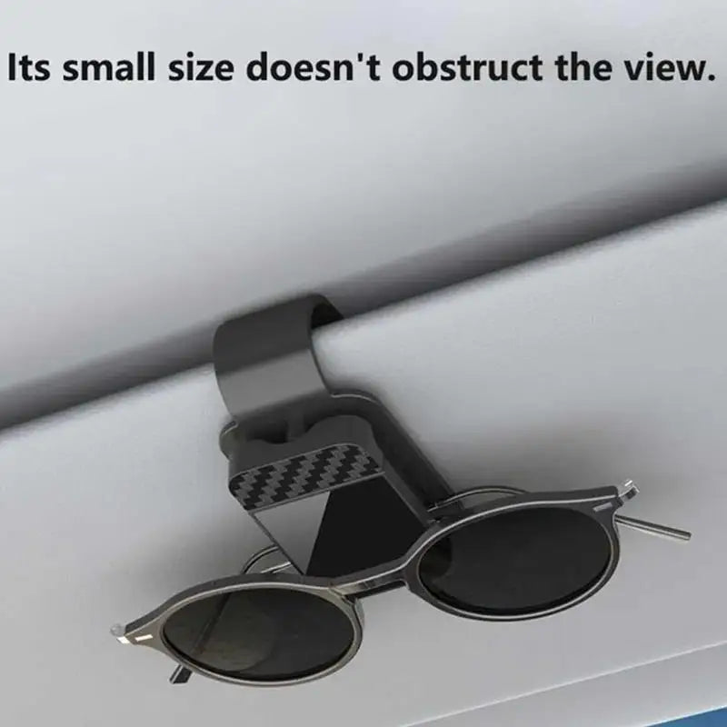 Car Sun Visor Sunglasses Clip Multifunctional Glasses Ticket Card Holder Stable Storage Practical Car Interior Accessories