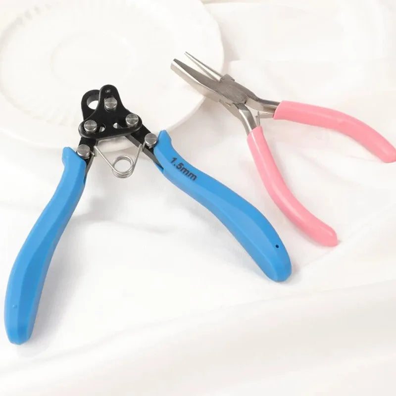 Repair Wire Rolling Pliers Craft Jewelry Making Round Nose Pliers Professional Precision Jewelry Repair Pliers DIY
