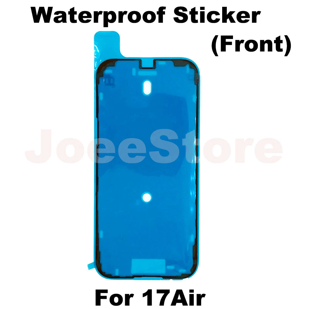 5pcs Waterproof Sticker for iPhone 17 17Pro 17ProMax 17Air Back Adhesive 3M Seal LCD Display Screen Frame Tape Glue Sticker Part