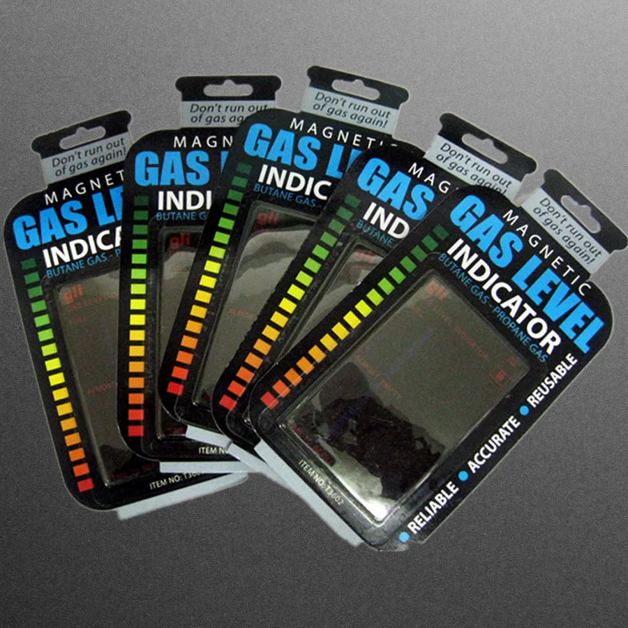 Portable Gas Indicator Level Practical Propane Butane LPG Fuel Gas Tank Level Indicator for Home Kitchen Outdoor Use