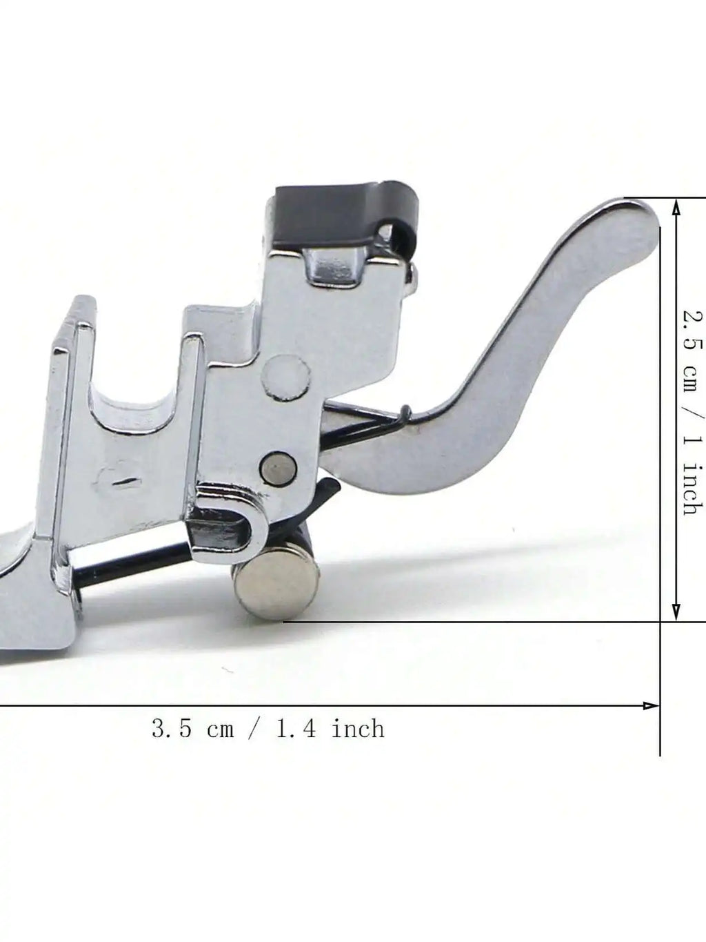 2PCS Quilting Stitching Foot Universal Presser Foot And Snap On Low Shank Adapter Foot For Household Sewing Machine Accessories