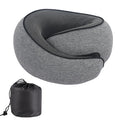 U-shaped Pillow for Airplanes 2026 Travel Neck Support Pillow Memory Foam Adjustable Noon Break Sleep Pillows Offices and Cars