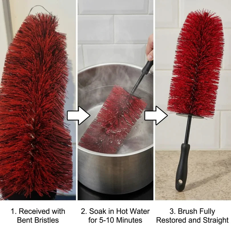 Car Wheel Brush Tire Cleaning Brush Rim Scrubber Soft Alloy Cleaner for Vehicle Tire Car Chassis Engine Washing Acce Clean Tool