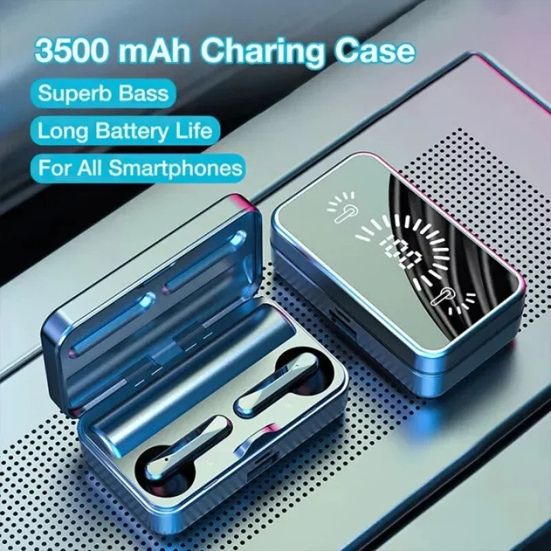 TWS Bluetooth-Compatible Earphones Stereo Sport Headset Waterproof Wireless Headphone  Earbuds for all smartphones