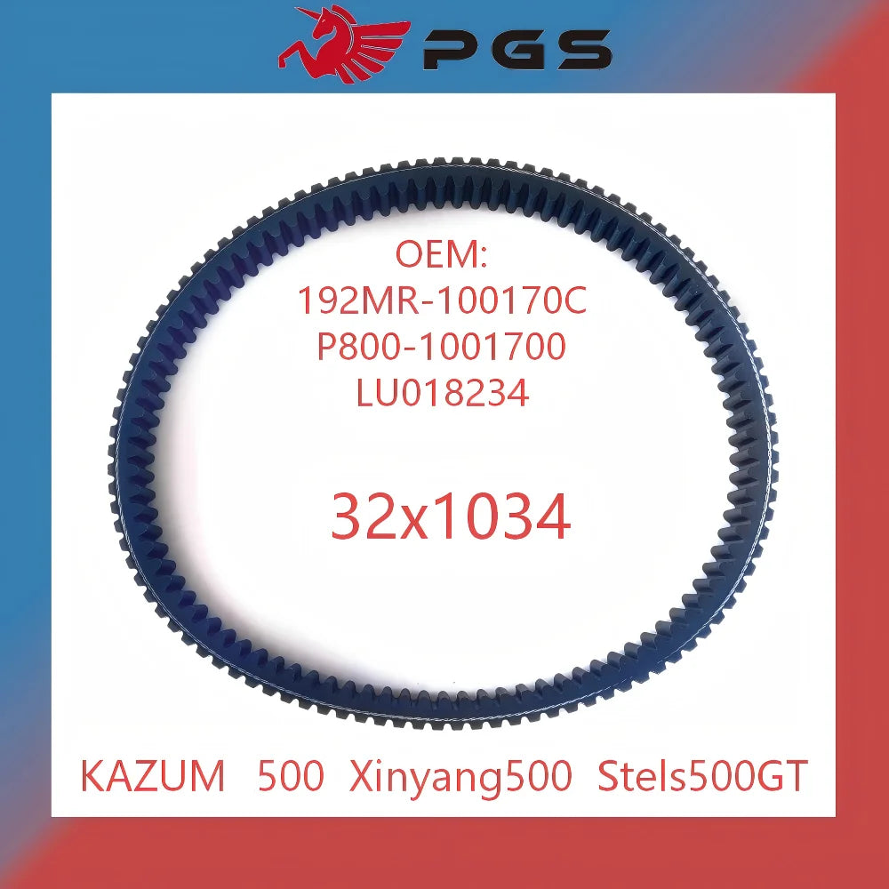 CVT Drive Belt For Kazuma 500 Xinyang 500 Stels 500GT Jaguar J500 500cc P800-1001700 LU018234 192MR-1001700