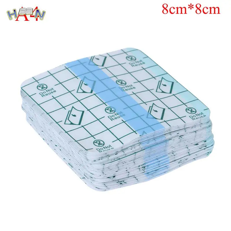 100pcs/ 50pcs Transparent Tape PU film Adhesive Plaster Waterproof