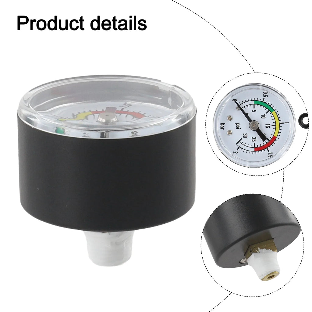 1pc Dual Scale Measurement Pressure Gauge For Intex 11224 14 And 16 Inch Sand Filter Pumps For Pipelines Heating Systems Supply