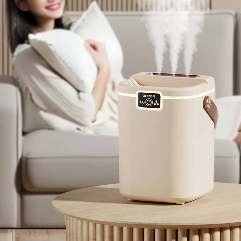 TINSOL 2L Large-Capacity Humidifier with Triple Nozzles and Night Light, Type-C Port, Air Purifier for Bedrooms and Living Rooms
