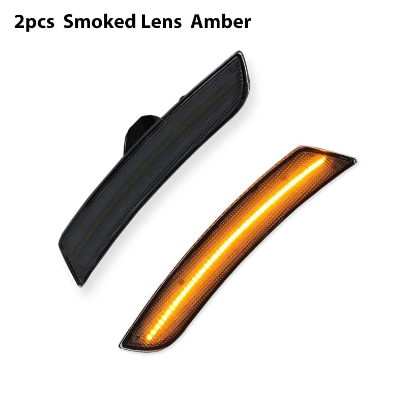 For Chevy Camaro Front Rear Side Marker Light Assemblies Turn SignalLights/Driving Lights,Replace OEM Sidemarker Lamps 2016-up