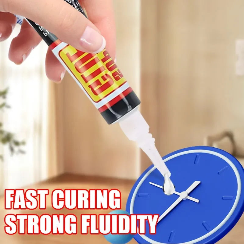 Liquid Super Glue Wood Rubber Metal Glass Cyanoacrylate Adhesive Stationery Store Nail Gel Instant Strong Leather Repair Sealant