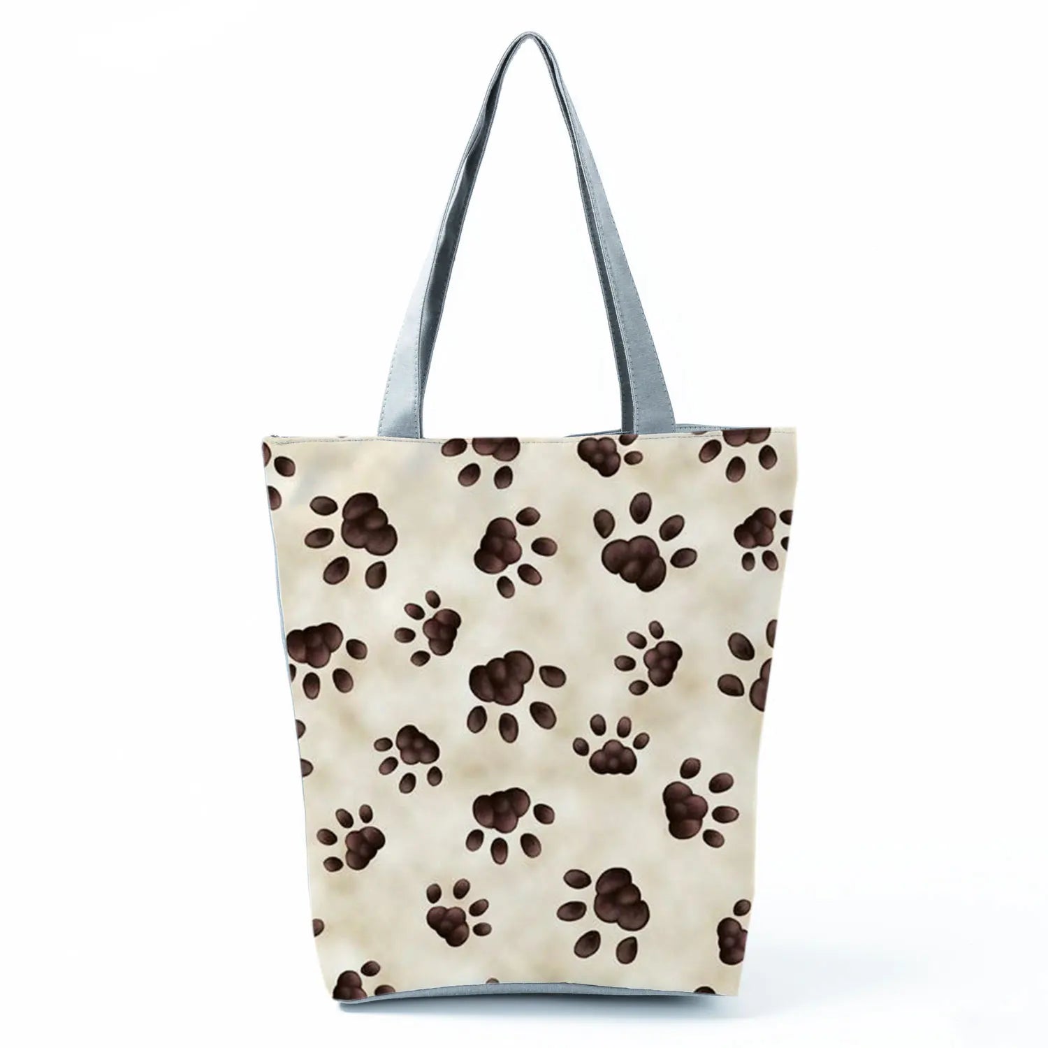 Fashion Dogs Paws Handbags Printed Love Dogs Shopping Bag Casual Women Shoulder Bag Summer Kawaii Female Tote Travel Beach Bag