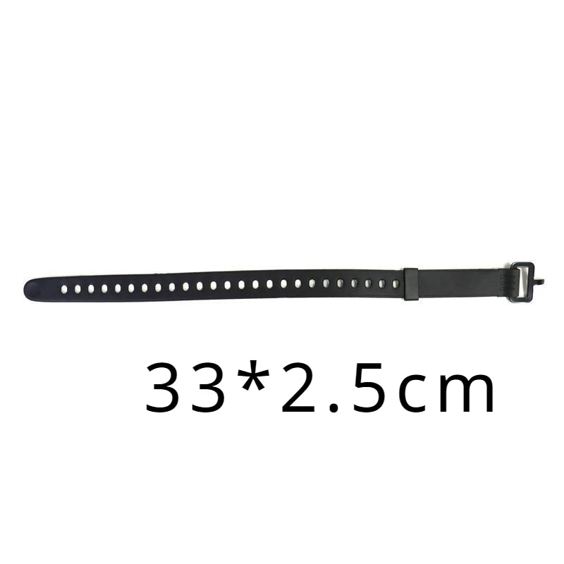 1PC Travel Tied Belt Durable Rubber Cargo Tie Down Luggage Lash Belt Strap Camping Hiking Cargo Storage Belt Buckle