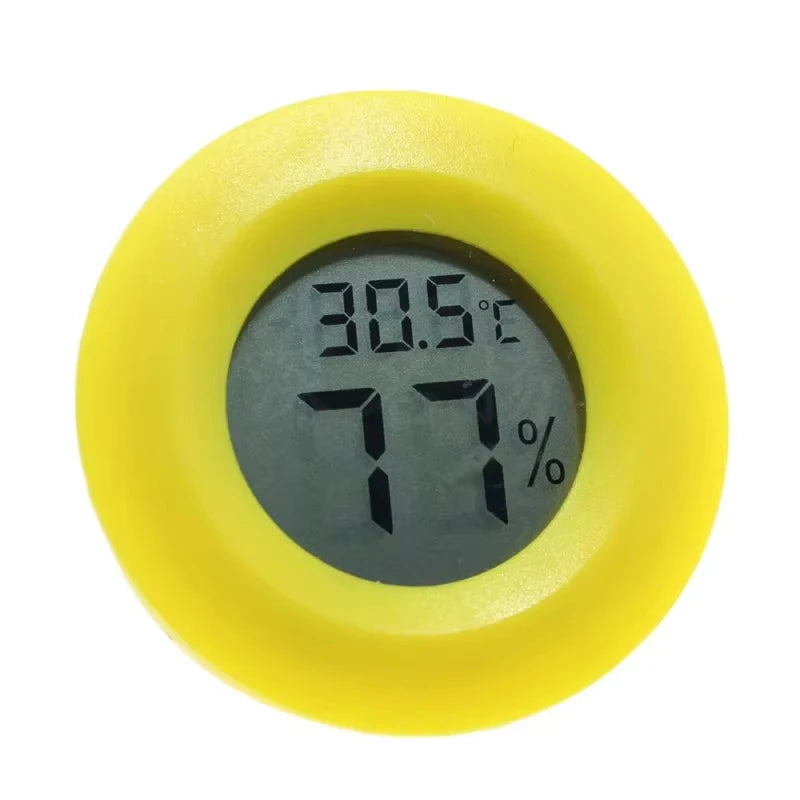 Outdoor Sports Thermometer Reptile Electronic Hygrometer Round Hygrometer Camping Equipment Tool Accessories Outdoor Gadget