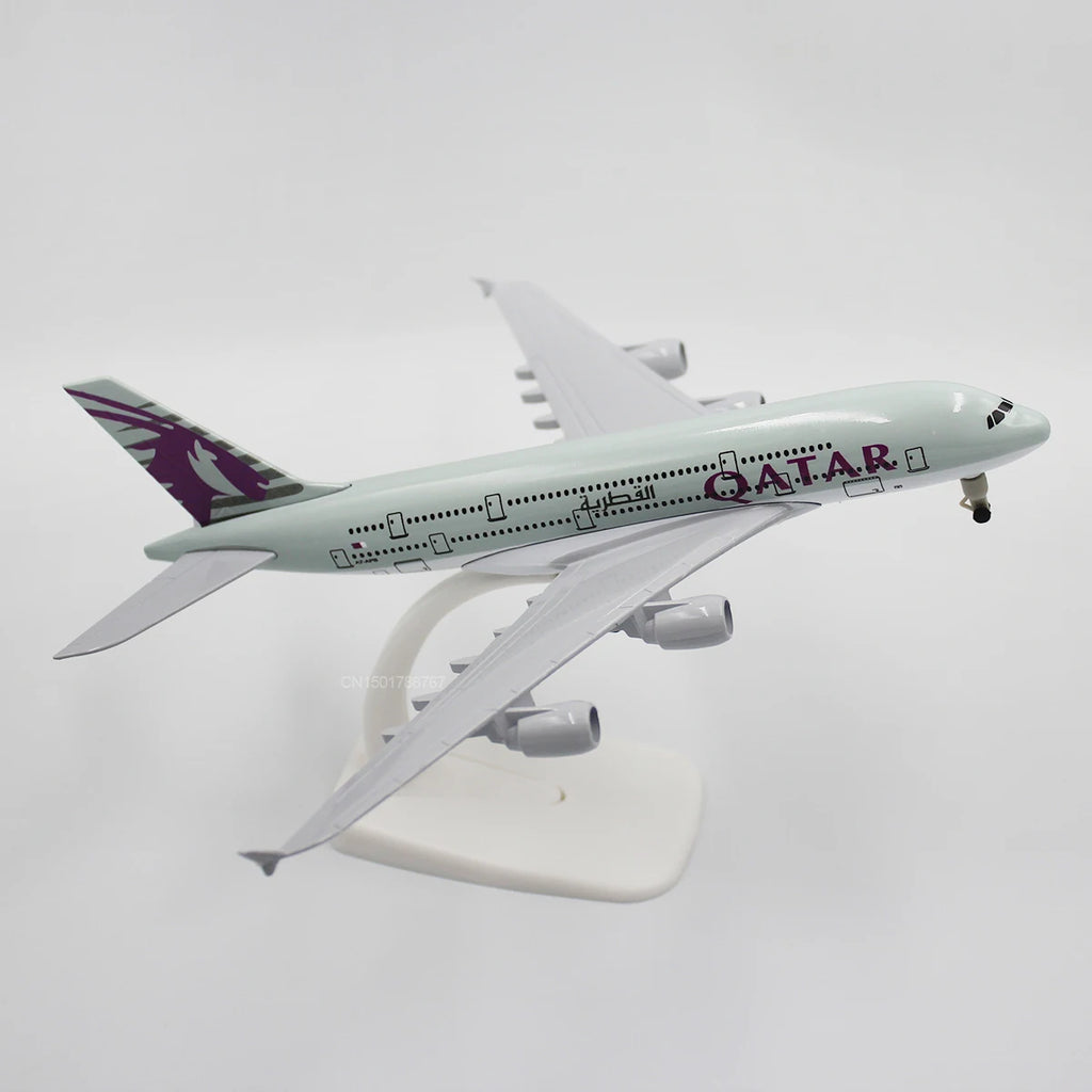 1/400 Scale 20CM Diecast Alloy Antonov An-225 "Mriya" A380 330 747 777 Airplane Model For Gift Collection