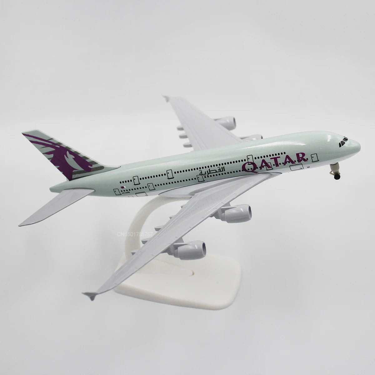 1/400 Scale 20CM Diecast Alloy Antonov An-225 "Mriya" A380 330 747 777 Airplane Model For Gift Collection