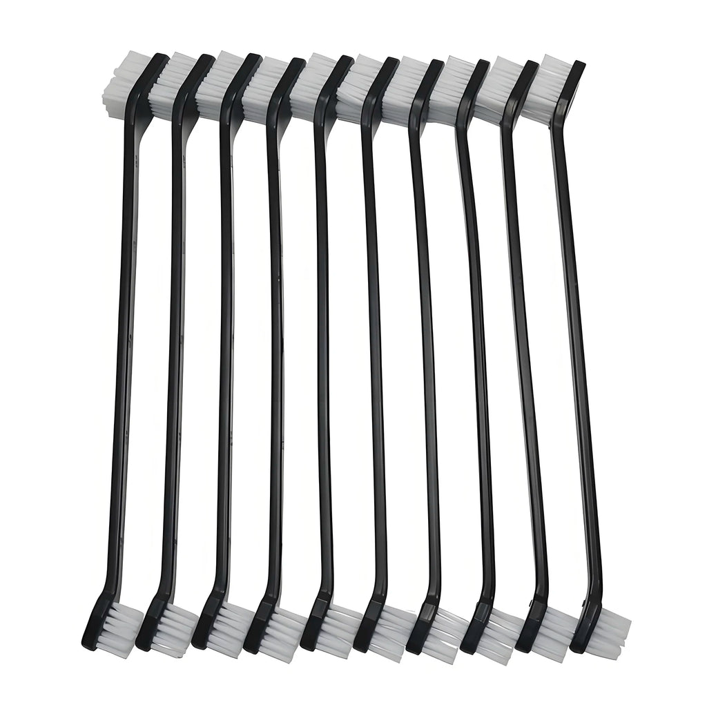 1~10 Pcs Car Double-head Detail Brush Hard Burrs Tire Wheel Brush Car Cleaning Crevice Brush Car Cleaning Tools