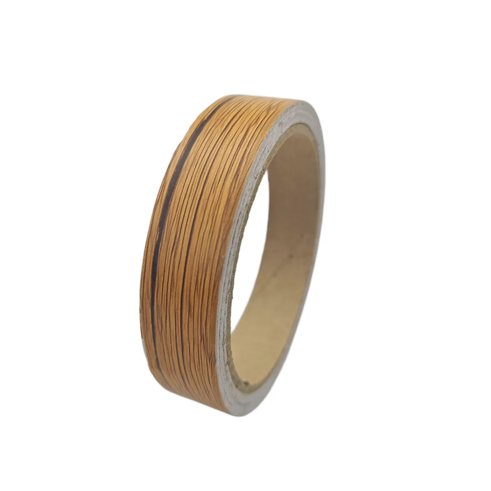 1roll 2cmx10m Wood Grain Veneer Edge Banding Tape Multiple Styles Self-adhesive Beautiful Seam Stickers Strong Viscosity ﻿