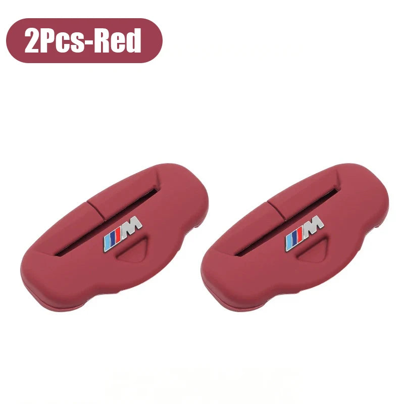 Car Seat Belt Buckle Silicone Protective Cover / Anti-Scratch Sleeve Stickers For BMW G80 G06 G07 G42 G14 G15 G16 F82 F20 F21 F8