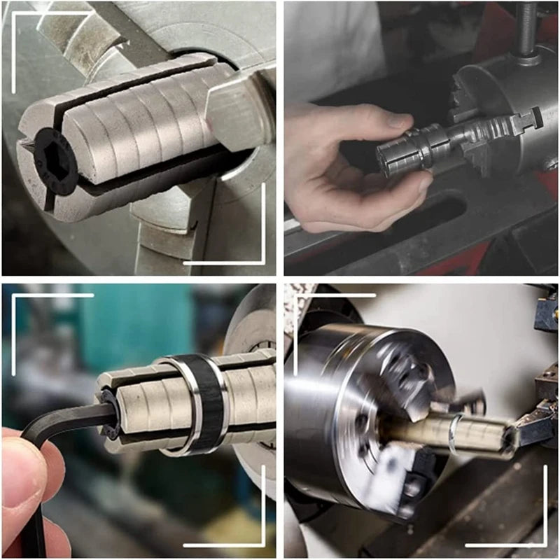 Expanding Stainless Steel Ring Mandrel With Hex Key-Heavy Duty Ring Shaper Tool For Ring Turning And Ring Making7.5-10.5