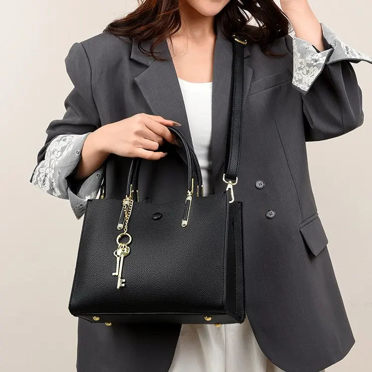 Trendy Simple Shoulder Bag And Best Classic Diaper Bags For Women Fashionable Leather Crossbody-Bag