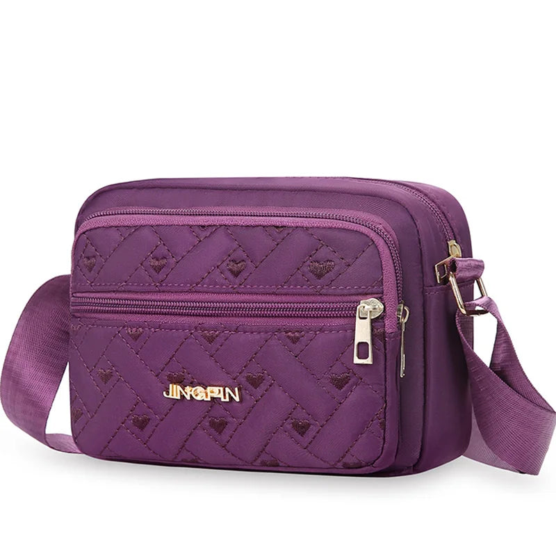 Neutral style backpack for men and women, cross-body bag, lightweight and casual shoulder bag, travel canvas small bag
