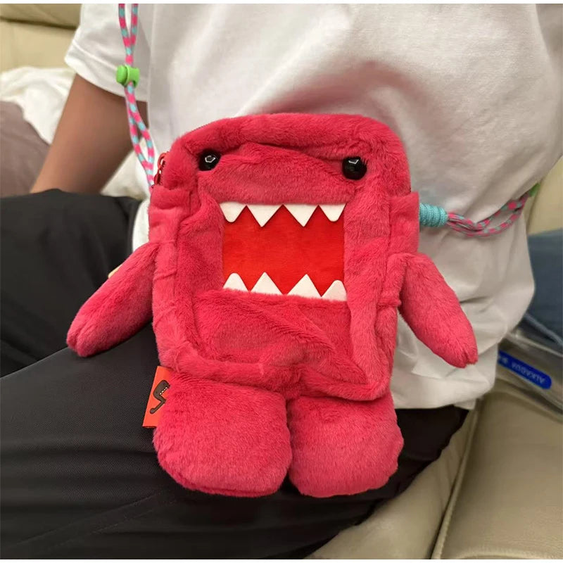 Cute Cartoon Shoulder Bag Portable Crossbody Zipper Coin Purse Multifunctional Magnetic Pendant Bag New Small Fun Children's Bag
