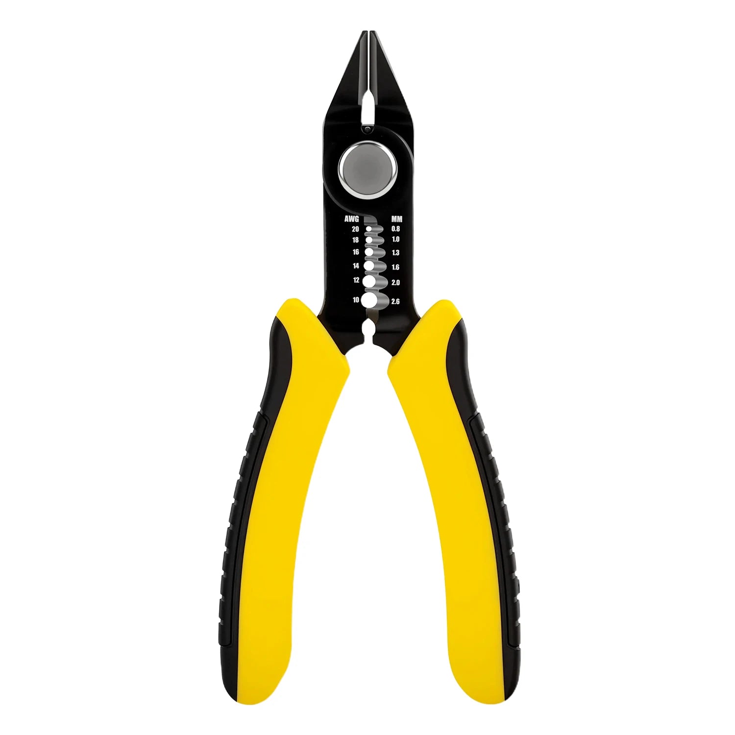 Bomurphy Wire Cutters 5.8-Inch Flush Pliers with Supplementary Stripping, Cutting Pliers, Handy and Slim Diagonal Cutters
