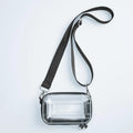 PP Transparent Cosmetic Bag New Simple Fashion Wash Bag Woman Portable Travel Overnight Bag Messenger Bag Mini Luggage Bag