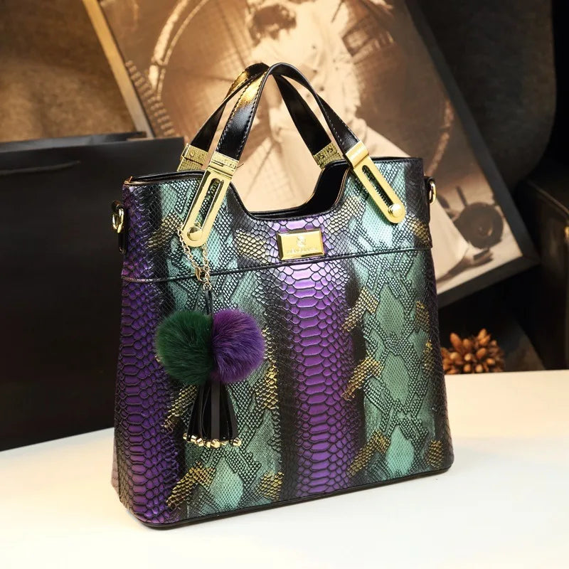 Large-capacity commuter women's bag, 2026 new fashionable and stylish single shoulder messenger bag