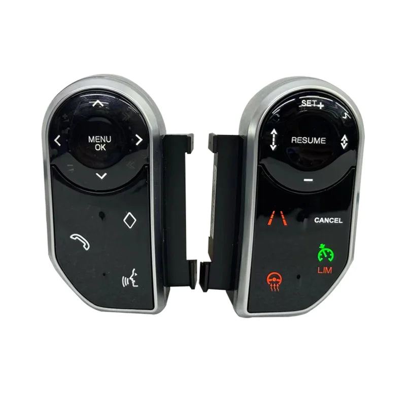 Car Steering Wheel Buttons For Range Rover Vogue L405 Sport L494 For Land Rover Discovery 5 Bluetooth Multimedia Square Control