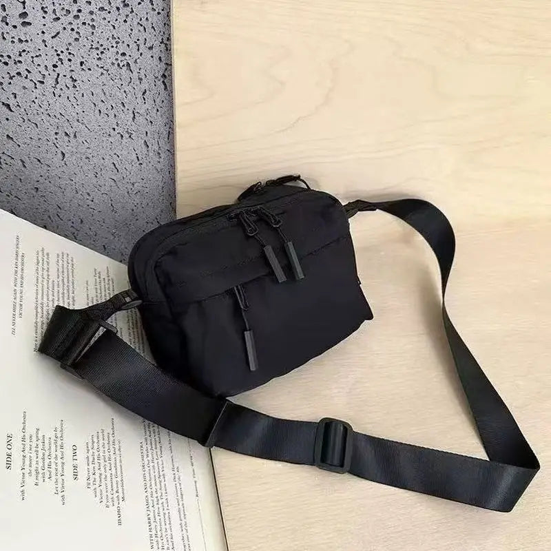 Unisex Commuting Simple Casual Sports Shoulder Bag Nylon Fabric Large Capacity Crossbody Bag