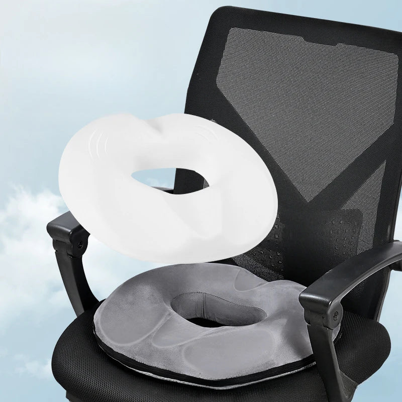 1PC Orthopedic Memory Foam Donut Seat Cushion, Coccyx Tailbone Pain Relief Pad, Hemorrhoid Cushion for Pregnant Women Office Car