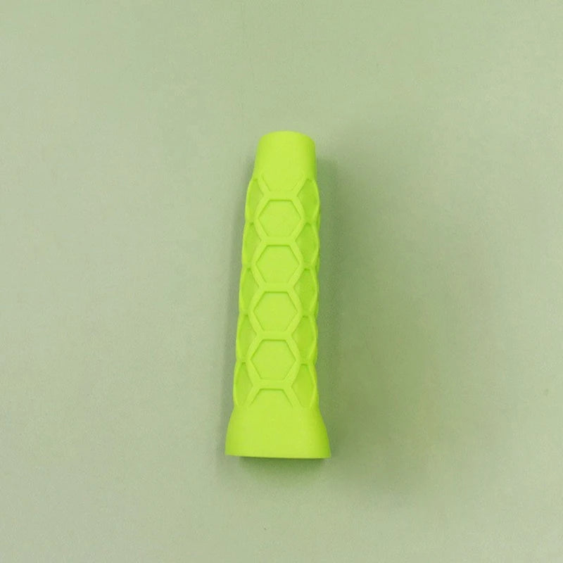 1pc Shock-absorbing Sleeve And Anti-slip Silicone Grip Reusable Silicone Racket Grip Sleeve For Tennis Rackets