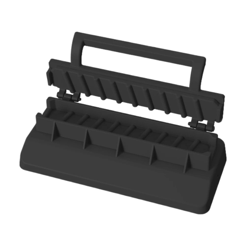 Manual Kabob Mould Plastic Barbecue Meat Skewer Machine Portable Reusable BBQ Skewer Maker Kebab Preparation BBQ Tool