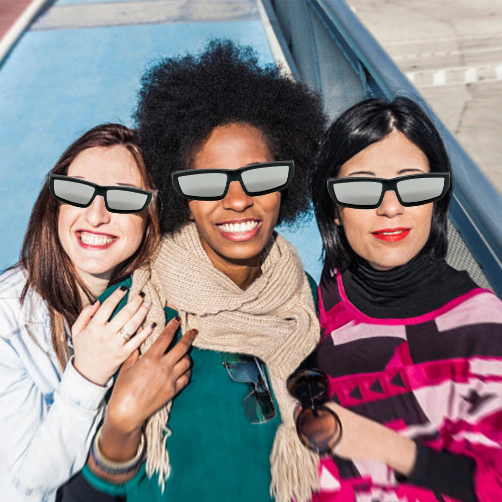 1/2/3/5/10 Pack Solar Eclipse Glasses Meets ISO 12312-2:2015(E) Standards Plastic Eclipse Glasses Solar Eclipse Viewing Glasses