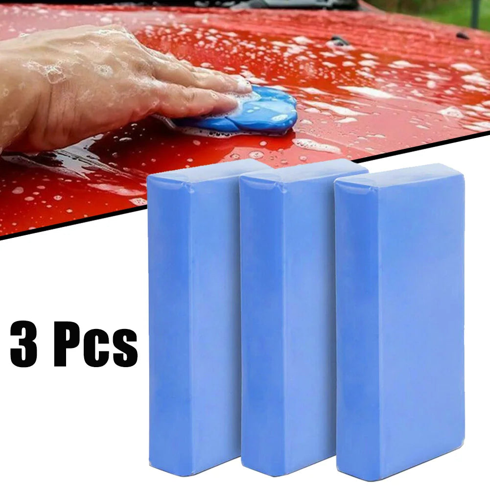 Cleaning Car Remove Different Types Of Stains Clay Cleaning Bar Blue Car Wash Mud Clay Cleaning Bar Reusable Safe