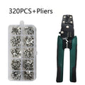 Multi-function Mini Electric Terminal Crimping Pliers With Wire Stripping Cutting Hand Crimping Tool Multiple Connector Kits