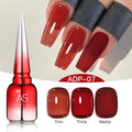 AS 15ml Translucent Amber Gel Nail Polish Brown Colour Varnish Gel Long Lasting Semi Permanent Tortoiseshell Nails Vernis