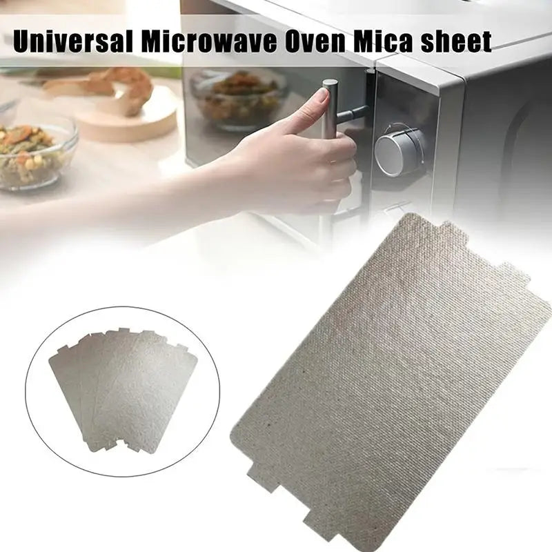 Microwave Oven Waveguide Mica Sheet Universal Cuttable Replacement Plate For Home Kitchen Repair Multiple Pack Option