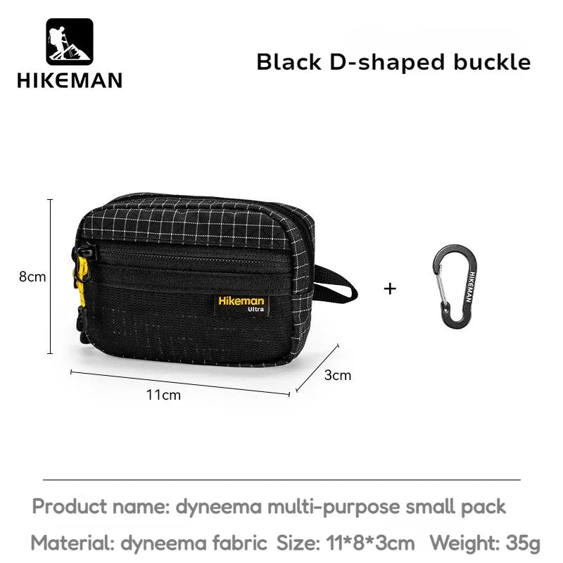 Dyneema Multifunctional Utility Bag Lightweight Waterproof EDC Pouch for Outdoor Camping Hiking Tactical Gear Storage Men Women