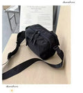 Unisex Commuting Simple Casual Sports Shoulder Bag Nylon Fabric Large Capacity Crossbody Bag
