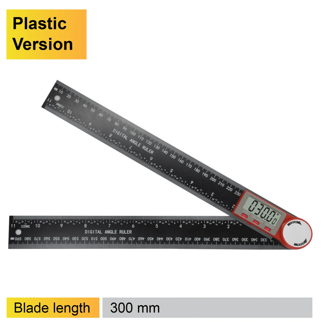 Digital Angle Finder LCD Digital Protractor 360 Degree Angle Gauge Electronic Inclinometer 7 Inch 200mm Precision Angle Tool